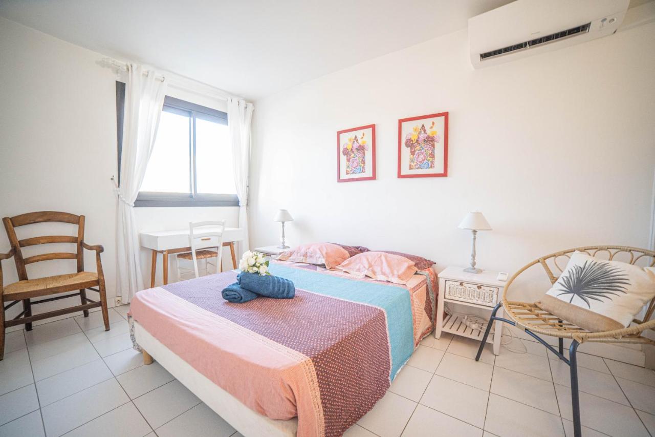 Le Sunrise Vue Mer Acces Plage- Spacieux-2 Terrasses-Wifi - Confort -Top Pros Servicesconciergerielagrandemotte La Grande-Motte Eksteriør bilde
